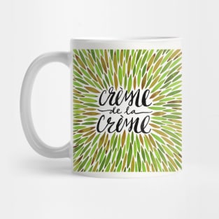 Green Creme De Le Creme Mug